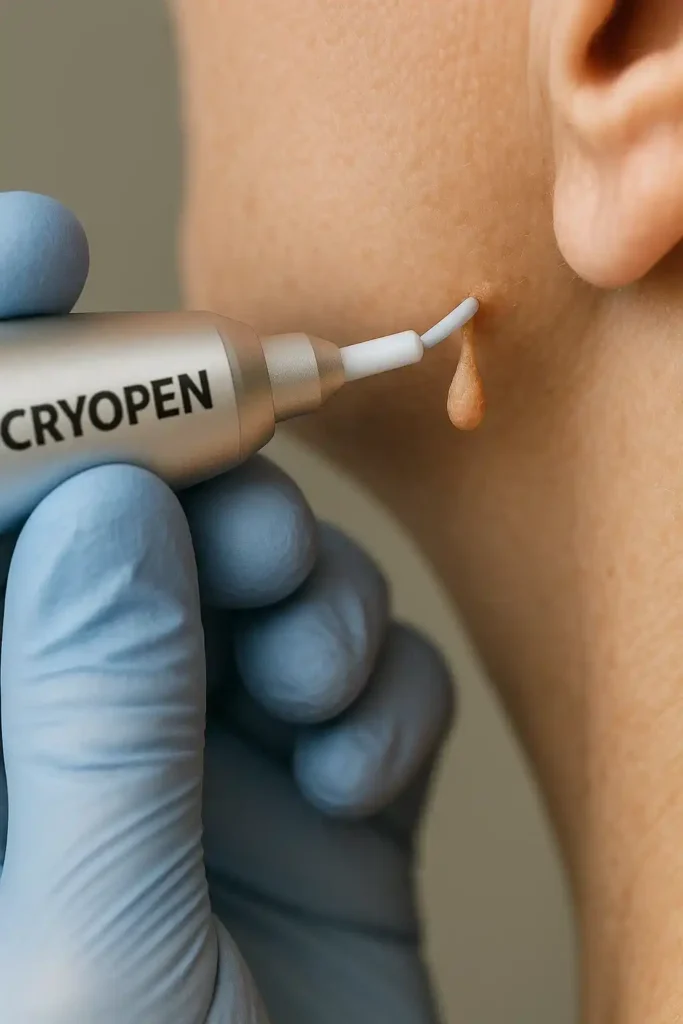 Cryopen for skin tags removal Salford speak to our team today!