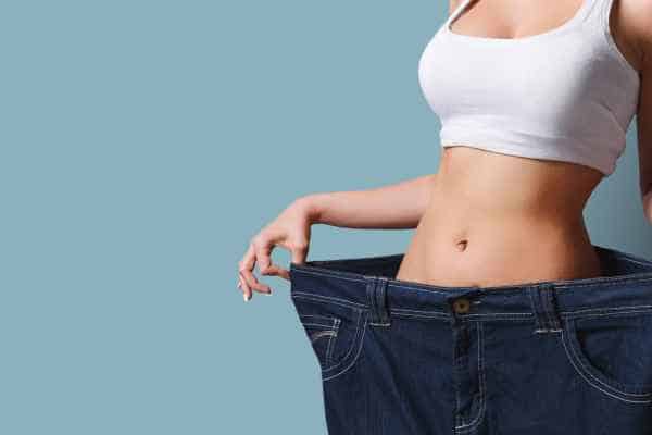 woman after fat reduction treatment Salford