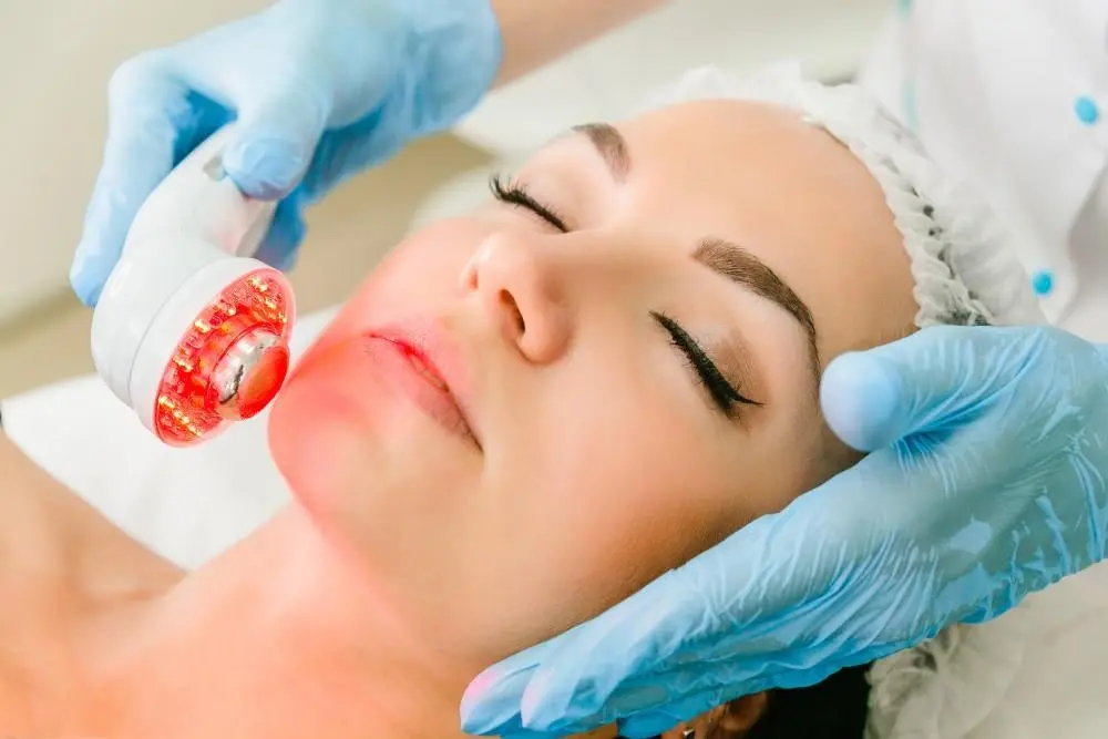 woman having non-surgical Morph8 treatment Salford