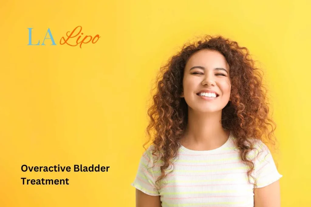 woman smiling about overactive bladder treatment Salford solutions