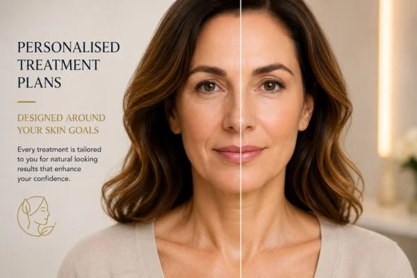 Before and after results of Collagen Lift Therapy Salford