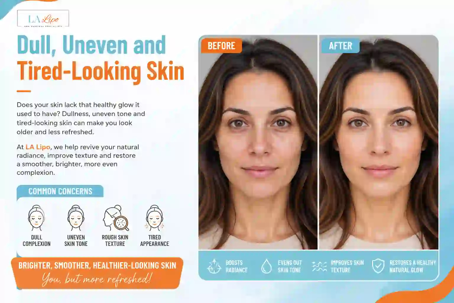 Sign #5: Dull, Uneven and Tired-Looking Skin Salford